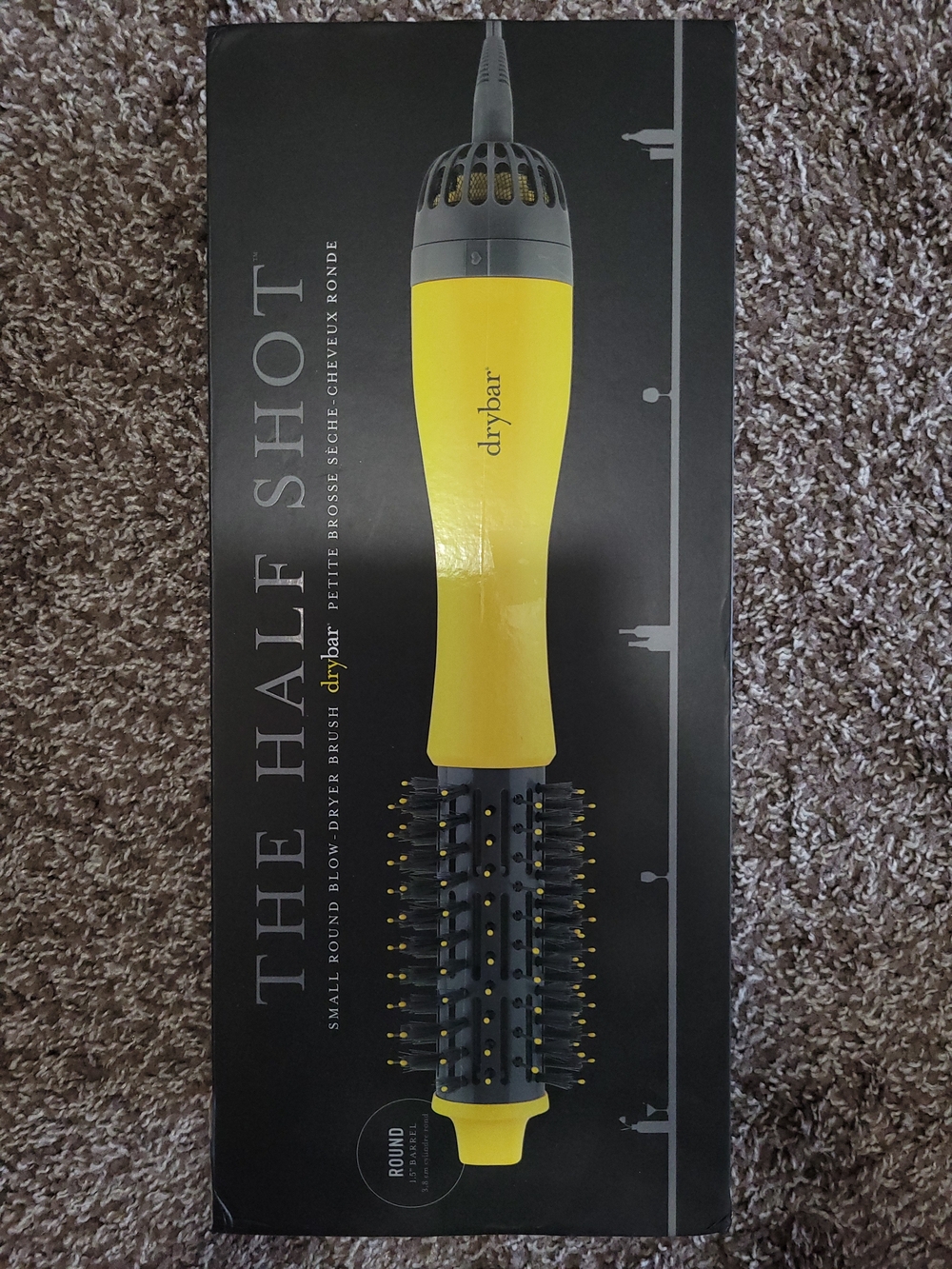Drybar The Half Shot Small Round Blow Dryer Brush - Yellow